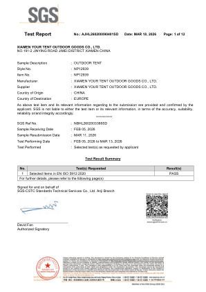 Material Test Report