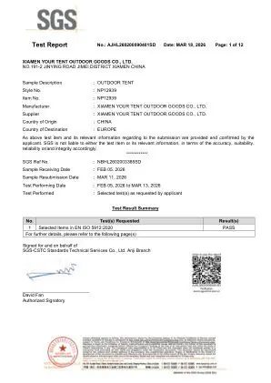 Material Test Report